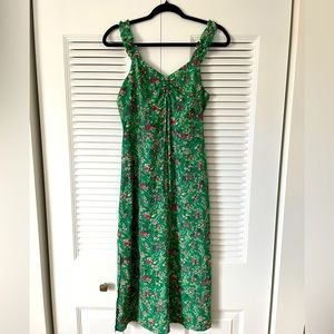 Lucy Paris XS Printed Midi Dress